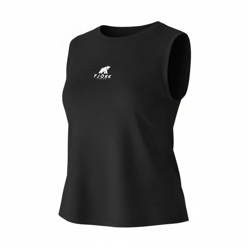 Active Top Merino 140, barva Black Laax, Fjork Merino