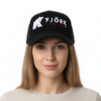Baseballová kšiltovka, barva Black Laax, Fjork Merino
