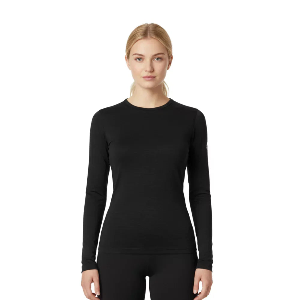 Bjork 210 dámské, barva Black Laax, vlna merino, Fjork Merino