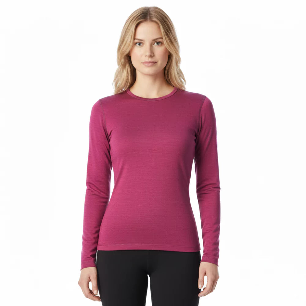 Bjork 210 dámské, barva Pink Montana, vlna merino, Fjork Merino