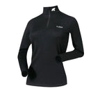 Bjork Zip 210 dámské, barva Black Laax, vlna merino, Fjork Merino