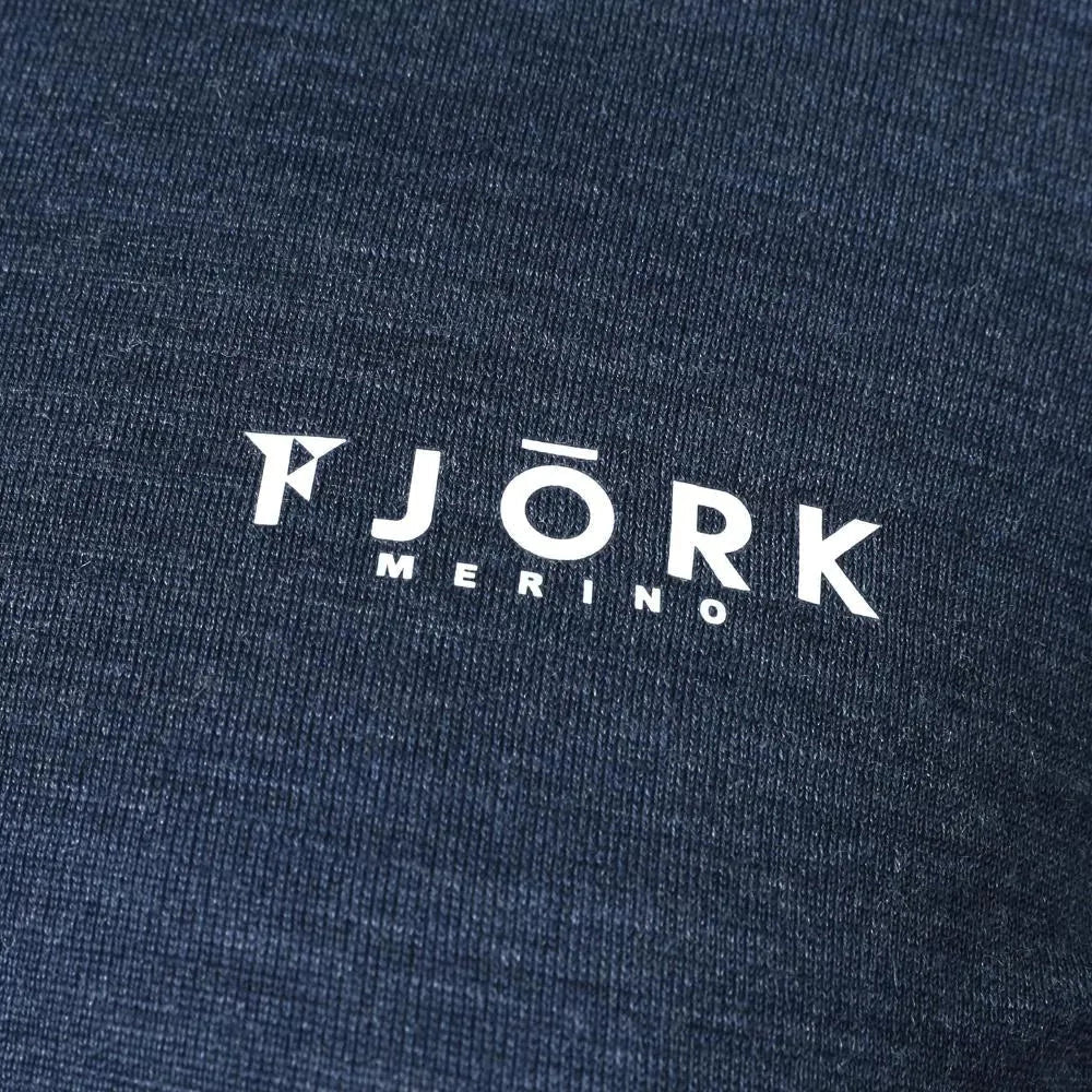Bjork Zip 210 dámské, barva Blue St Moritz, vlna merino, Fjork Merino