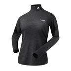 Bjork Zip 210 dámské, barva Grey Zinal, vlna merino, Fjork Merino