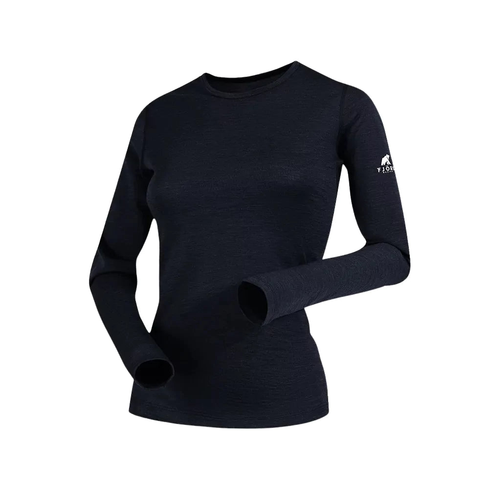 Bjork DR 140 dámské, barva Black Laax, vlna merino, Fjork Merino
