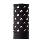 Oboustranný nákrčník, barva Black Laax, vlna merino, Fjork Merino