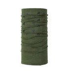 Oboustranný nákrčník, barva Green Gstaad, vlna merino, Fjork Merino