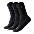 Ponožky City – balení 3 párů, barva Black Laax, vlna merino, Fjork Merino