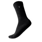 Ponožky City – balení 3 párů, barva Black Laax, vlna merino, Fjork Merino