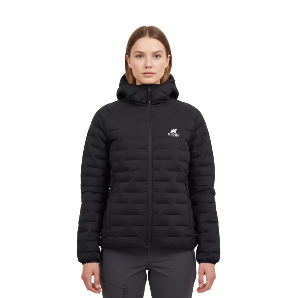 Péřová bunda Eiger ML dámská, barva Black Laax, Fjork Merino
