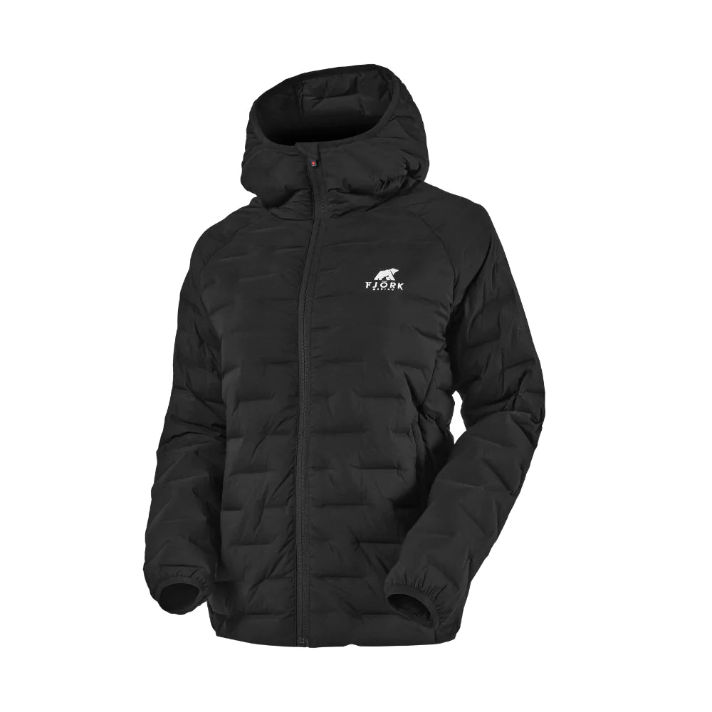 Péřová bunda Eiger ML dámská, barva Black Laax, Fjork Merino