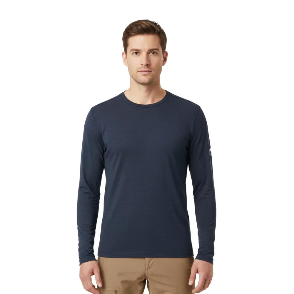 Finn 210 pánské, barva Blue St Moritz, vlna merino, Fjork Merino