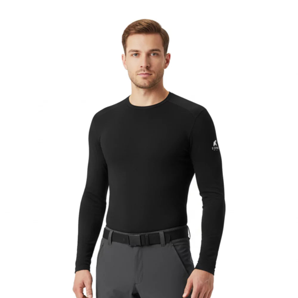 Finn DR 140 pánské, barva Black Laax, vlna merino, Fjork Merino