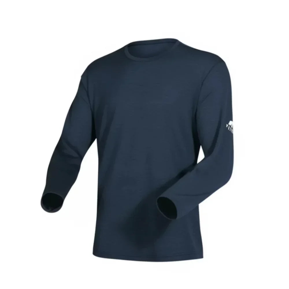Finn DR 140 pánské, barva Blue St Moritz, vlna merino, Fjork Merino