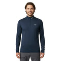 Finn Zip 210 pánské, barva Blue St Moritz, vlna merino, Fjork Merino