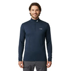 Finn Zip 210 pánské, barva Blue St Moritz, vlna merino, Fjork Merino