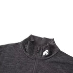Finn Zip 210 pánské, barva Grey Zinal, vlna merino, Fjork Merino