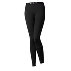 Legíny Bjork 210 dámské, barva Black Laax, vlna merino, Fjork Merino