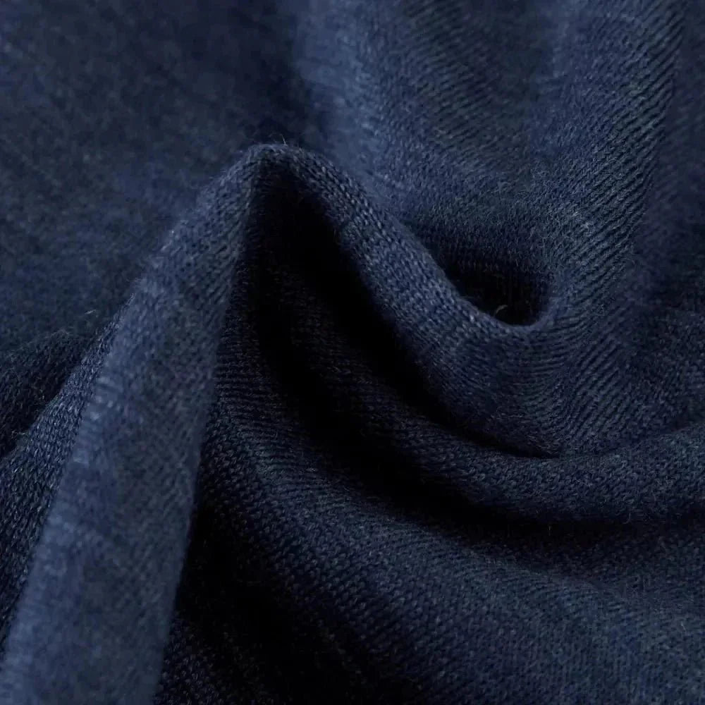 Legíny Finn 210 pánské, barva Blue St Moritz, vlna merino, Fjork Merino