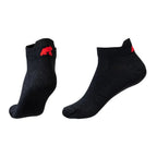 Ponožky Low Cut – balení 3 párů, barva Black Laax, vlna merino, Fjork Merino