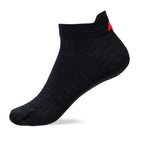 Ponožky Low Cut – balení 3 párů, barva Black Laax, vlna merino, Fjork Merino