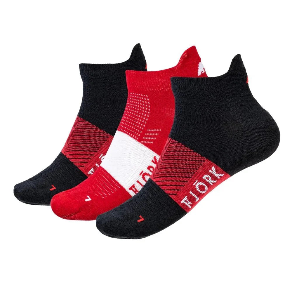 Ponožky Low Cut – balení 3 párů, vlna merino, Fjork Merino