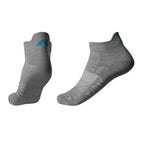 Ponožky Low Cut – balení 3 párů, barva Grey Saas Fee, vlna merino, Fjork Merino