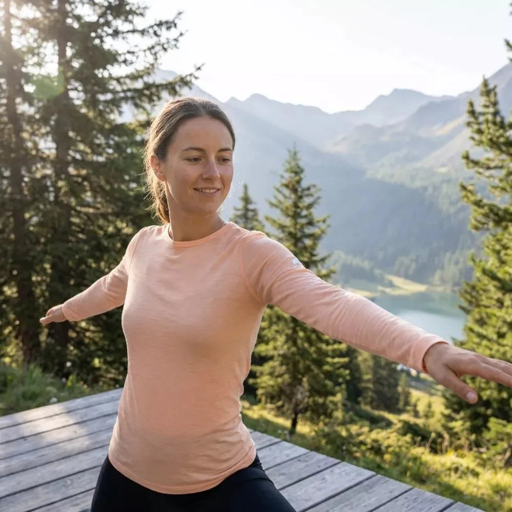 Bjork DR 140 dámské, barva Nude Scuol, vlna merino, Fjork Merino