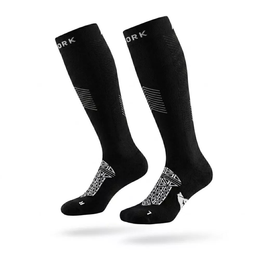 Kompresní ponožky – balení 2 párů, vlna merino, Fjork Merino