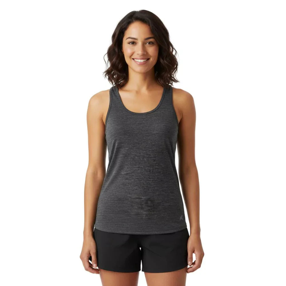 Tílko Tank 140 dámské, barva Grey Zinal, vlna merino, Fjork Merino