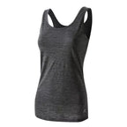 Tílko Tank 140 dámské, barva Grey Zinal, vlna merino, Fjork Merino