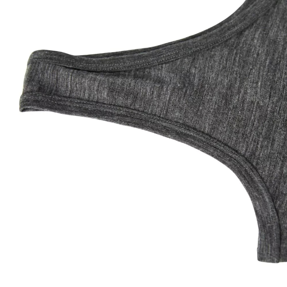 Tílko Tank 140 dámské, barva Grey Zinal, vlna merino, Fjork Merino