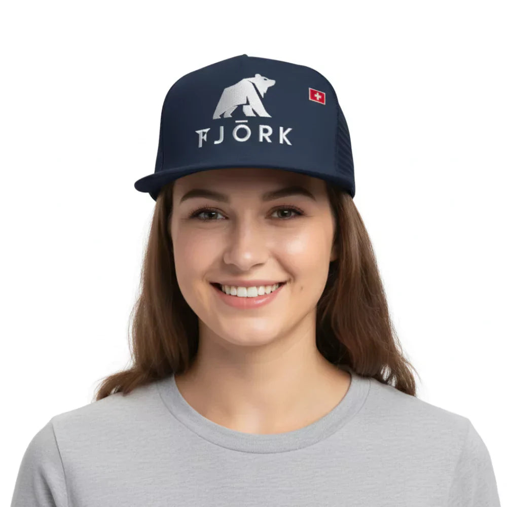 Trucker kšiltovka, Fjork Merino