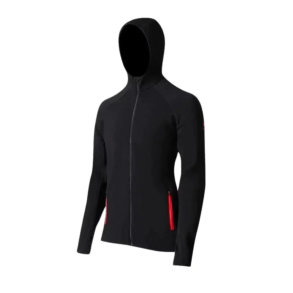Bunda Ultra 300 pánská, barva Black Laax, vlna merino, Fjork Merino