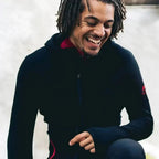 Bunda Ultra 300 pánská, barva Black Laax, vlna merino, Fjork Merino