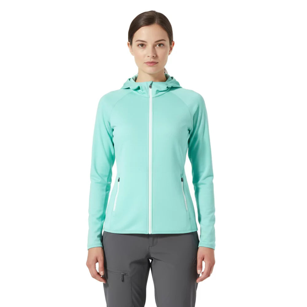 Bunda Ultra 300 dámská, barva Green Engelberg, vlna merino, Fjork Merino