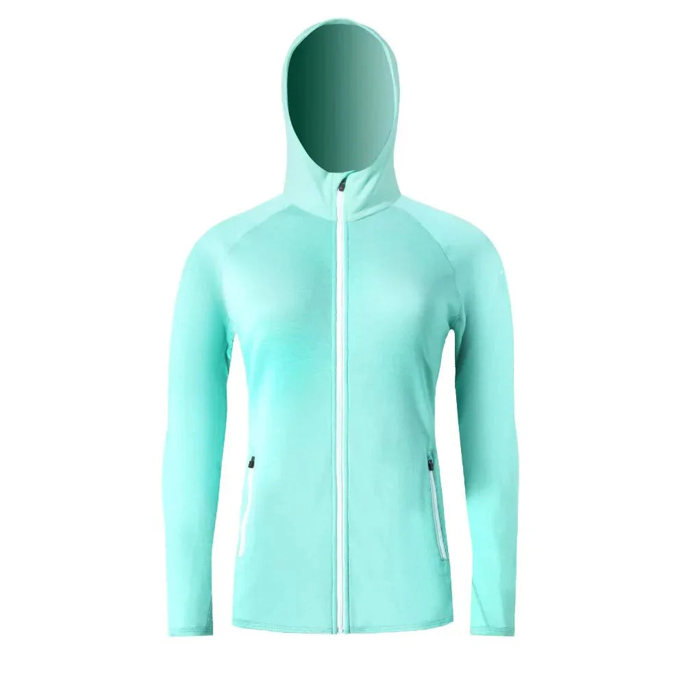 Bunda Ultra 300 dámská, barva Green Engelberg, vlna merino, Fjork Merino