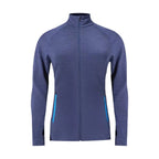 Bunda Ultra 300 dámská (bez kapuce), barva Blue St Moritz, vlna merino, Fjork Merino