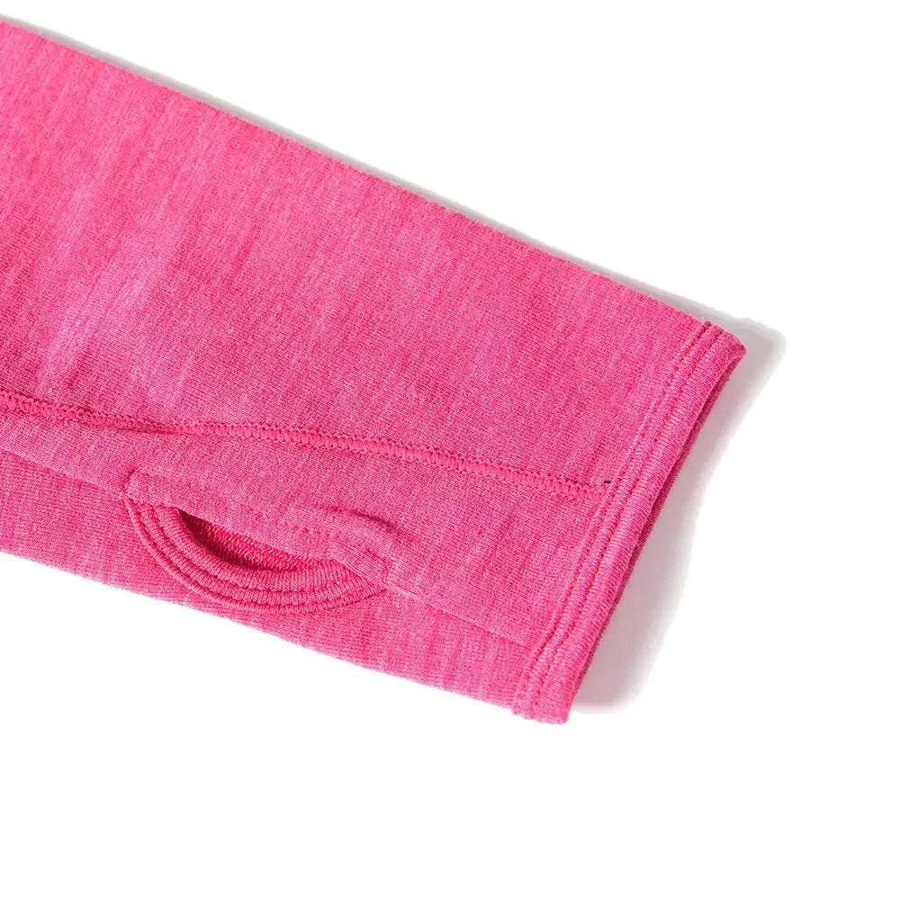 Bunda Ultra 300 dámská, barva Pink Montana, vlna merino, Fjork Merino